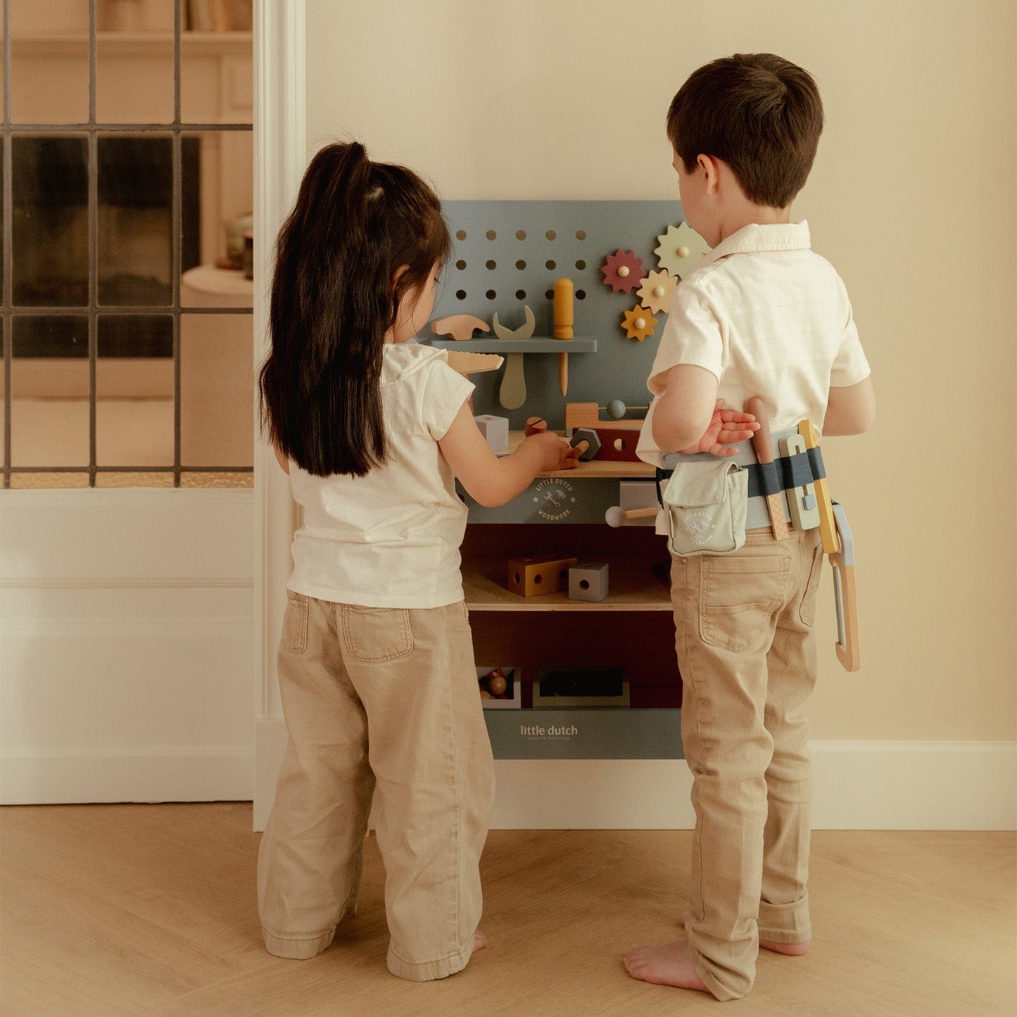 Little Dutch Wooden Workbench